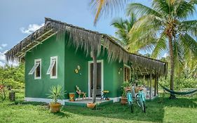 Bangalô Verde Recanto Uaná - 280m praia Tatuamunha