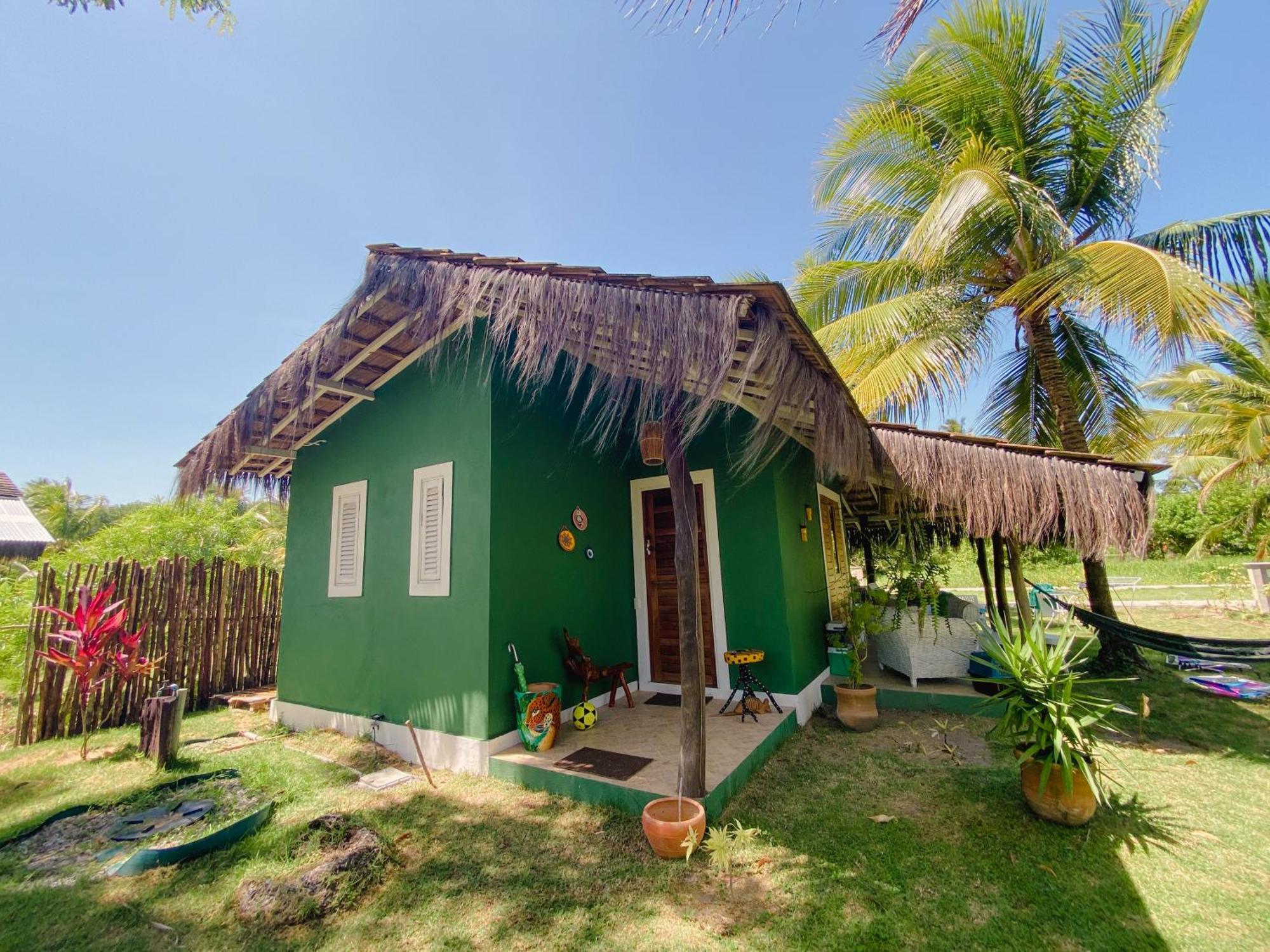 Bangalô Verde Recanto Uaná - 280m praia Tatuamunha Maceió Exterior foto